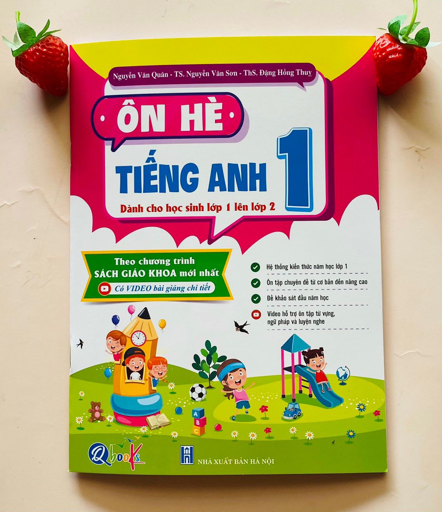 Tiếng anh ôn hè lớp 1 lên 2