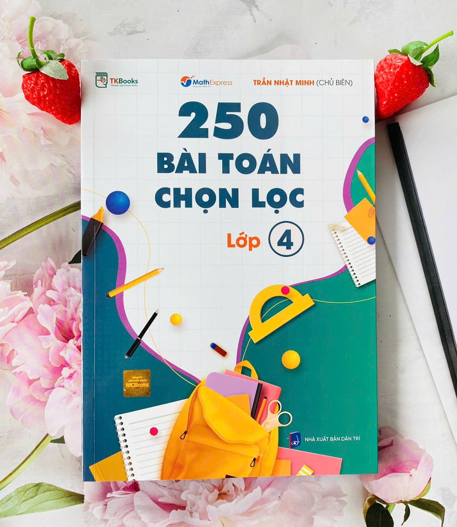 Sách 250 bài toán chọn lọc lớp 4