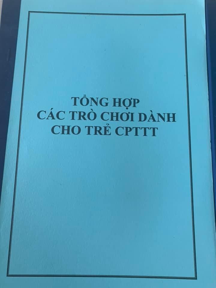 Tổng hợp các trò chơi, dành cho trẻ CPTTT