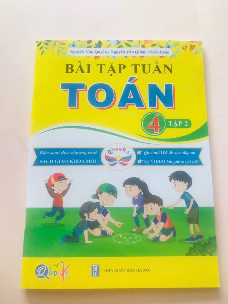 Bài tập tuần toán kỳ 2 lớp 4 cánh diều
