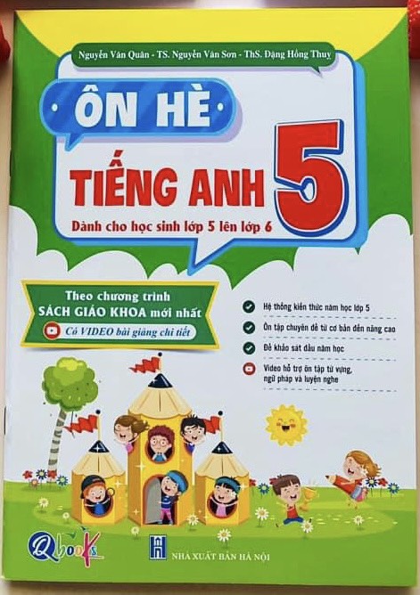 Tiếng anh ôn hè lớp 5 lên 6