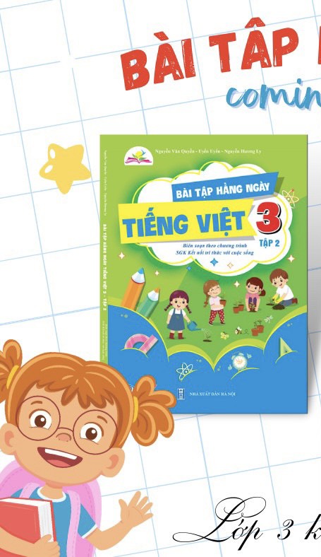 Bài tập hàng ngày Tiếng việt lớp 3 kết nối tri thức kỳ 2