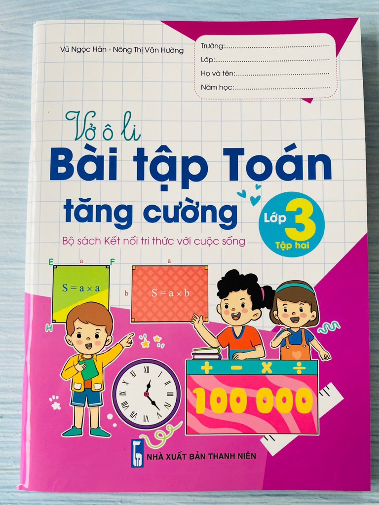BT Toán tăng cường lớp 3 kết nối tri thức tập 2