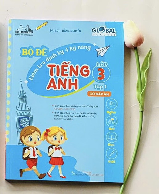 Đề kiểm tra tiếng anh lớp 3 tập 1