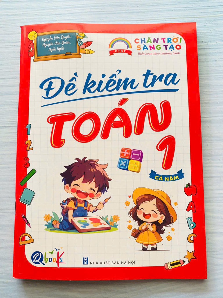 Đề kiểm tra toán lớp 1 chân trời sáng tạo