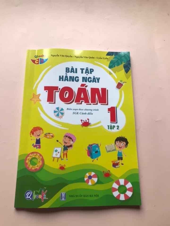 Bài tập hàng ngày Toán lớp 1 Cánh Diều kỳ 2