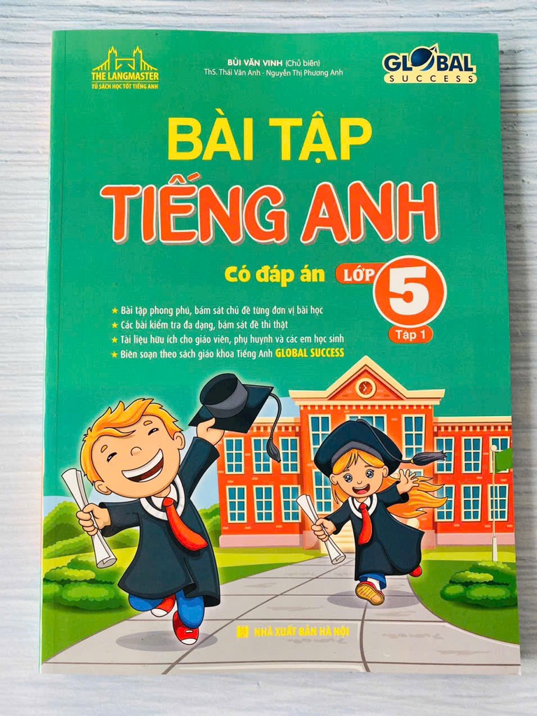 BT tiếng anh lớp 5 kỳ 1