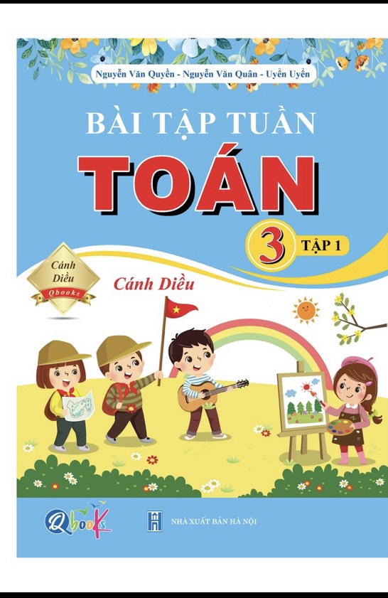 Bài tập tuần toán kỳ 1 lớp 3 Cánh Diều