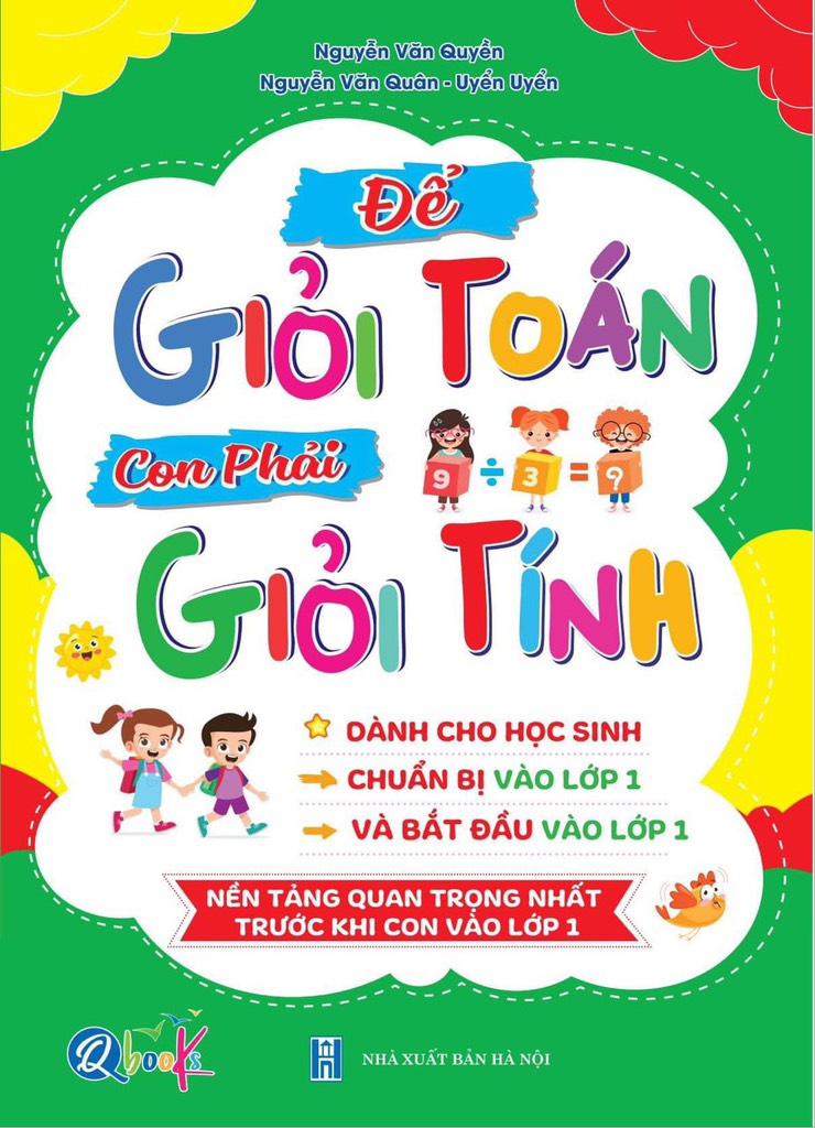 Giỏi toán giỏi tính chuẩn bị vào lớp 1