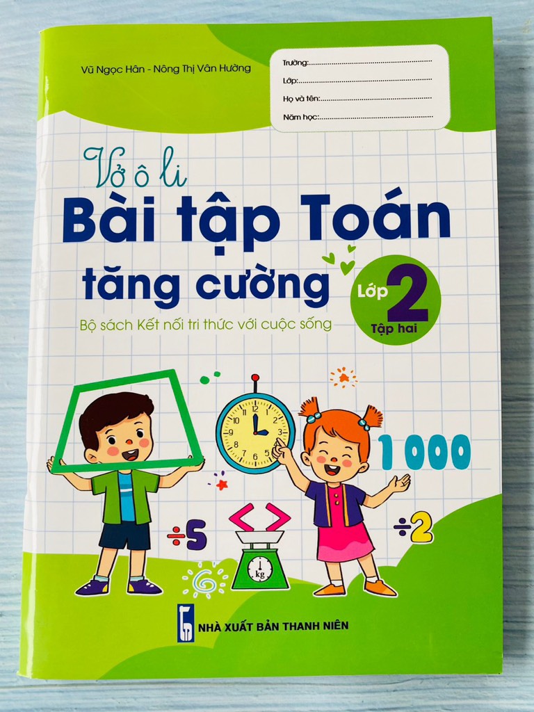 BT Toán tăng cường lớp 2 kết nối tri thức tập 2