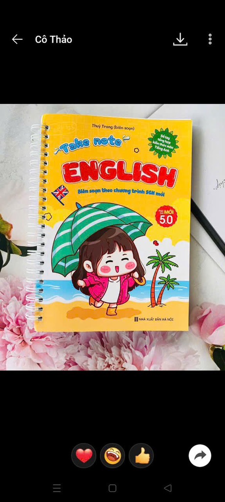 Takenote Tiếng Anh