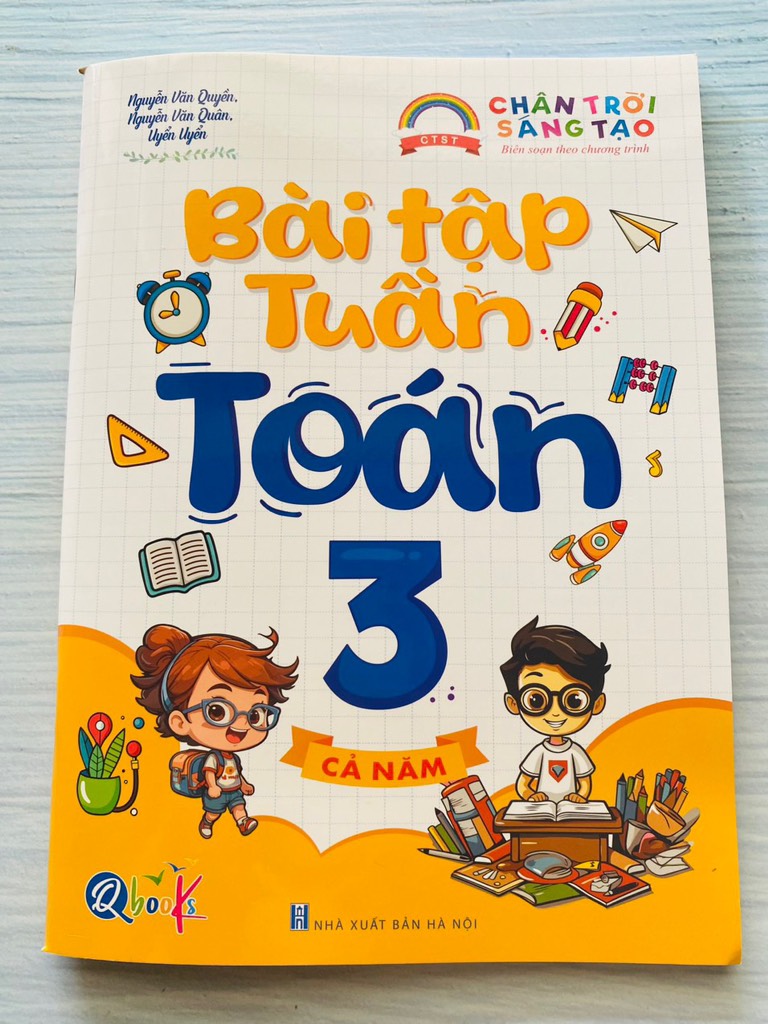 Bài tập tuần toán lớp 3 chân trời sáng tạo