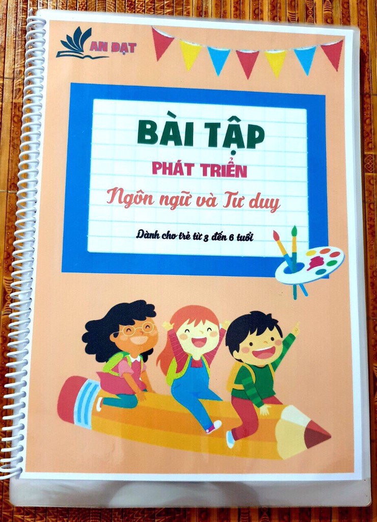 Sách bài tập phát triển ngôn ngữ và tư duy