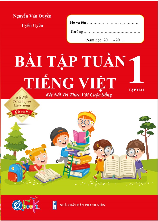 Bài tập tuần Tiếng Việt kỳ 2 lớp 1 kết nối tri thức