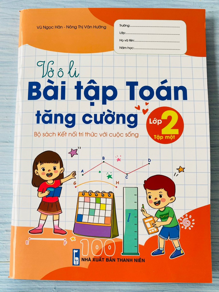 BT Toán tăng cường lớp 2 kết nối tri thức tập 1