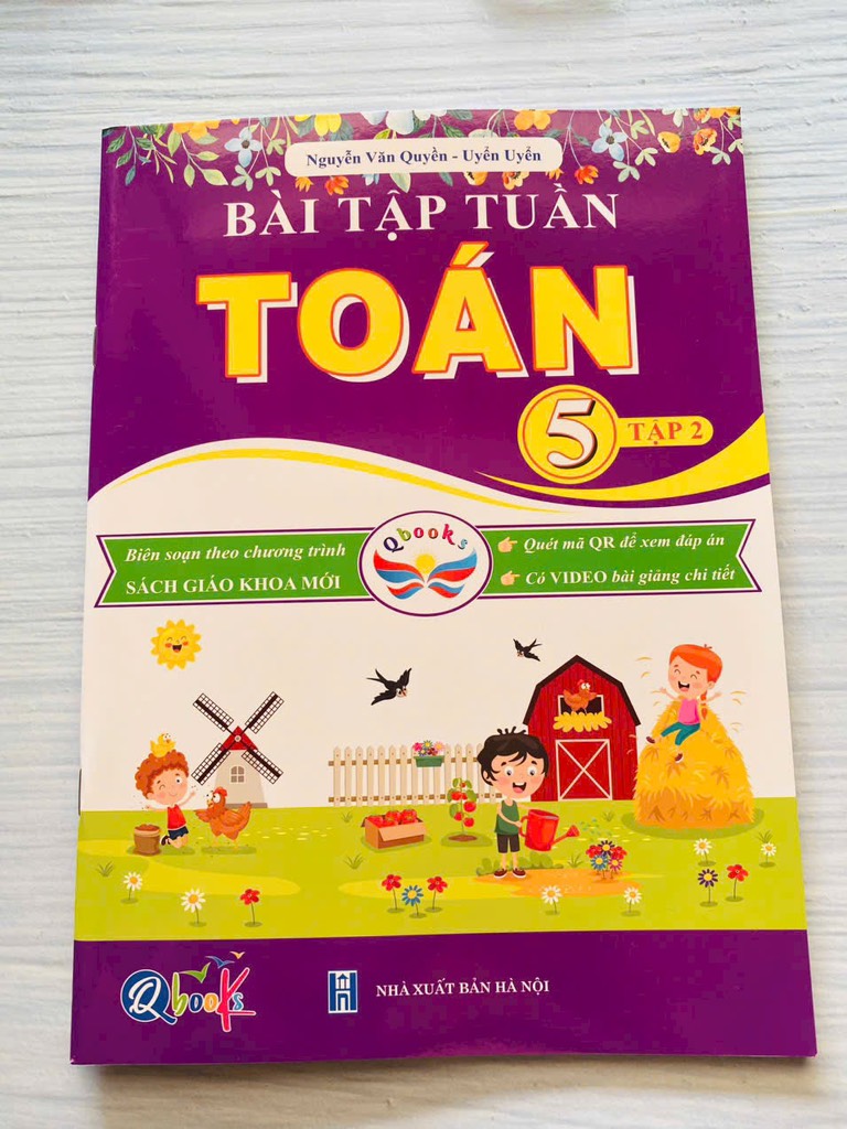 Bài tập tuần toán kỳ 2 lớp 5 Cánh Diều