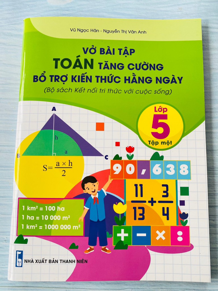 BT Toán tăng cường lớp 5 kết nối tri thức tập 1