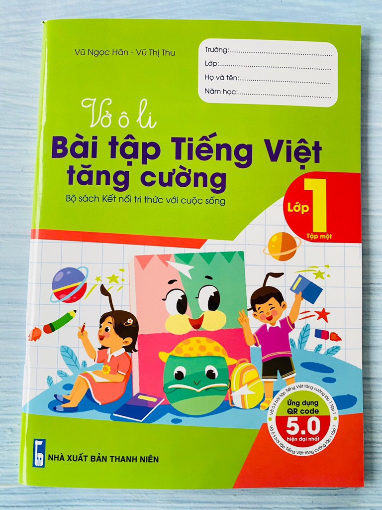 BT Tiếng Việt tăng cường lớp 1 kết nối tri thức tập 1