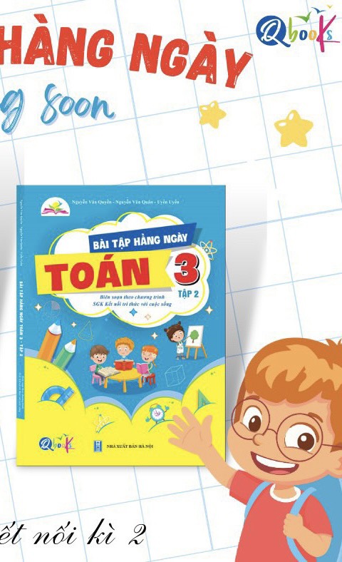 Bài tập hàng ngày Toán lớp 3 kết nối tri thức kỳ 2