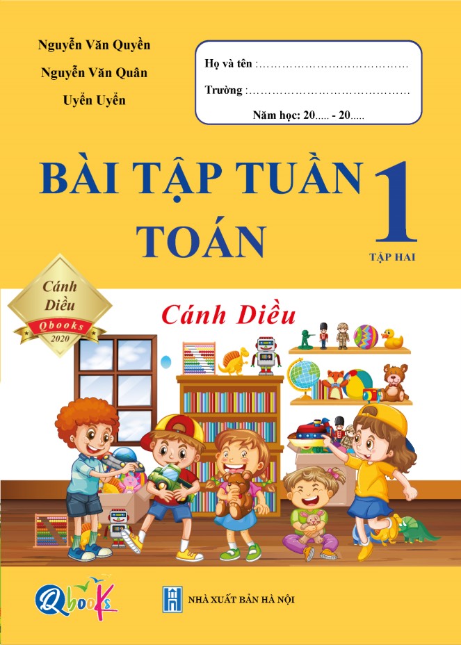 Bài tập tuần Toán kỳ 2 lớp 1 cánh diều