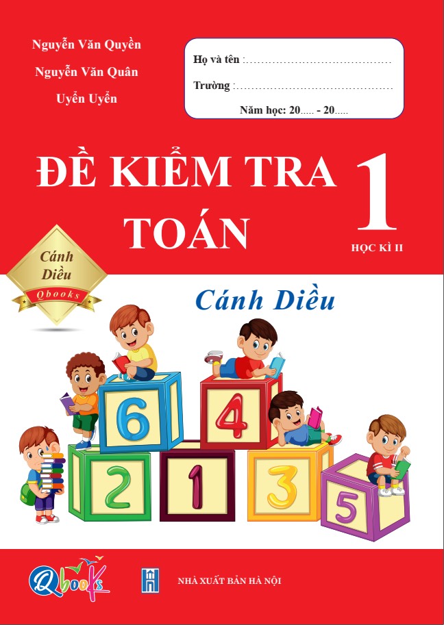 Đề kiểm tra Toán kỳ 2 lớp 1 cánh diều