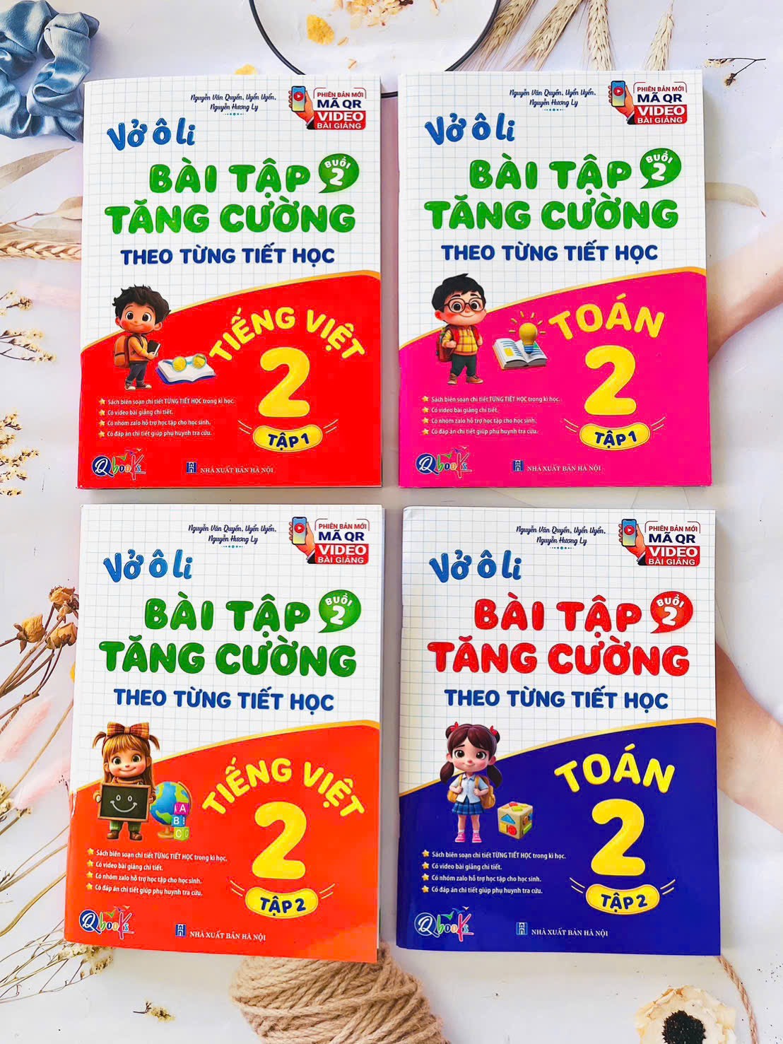 CB 4q toán - tiếng việt tăng cường theo từng tiết lớp 2 cả năm