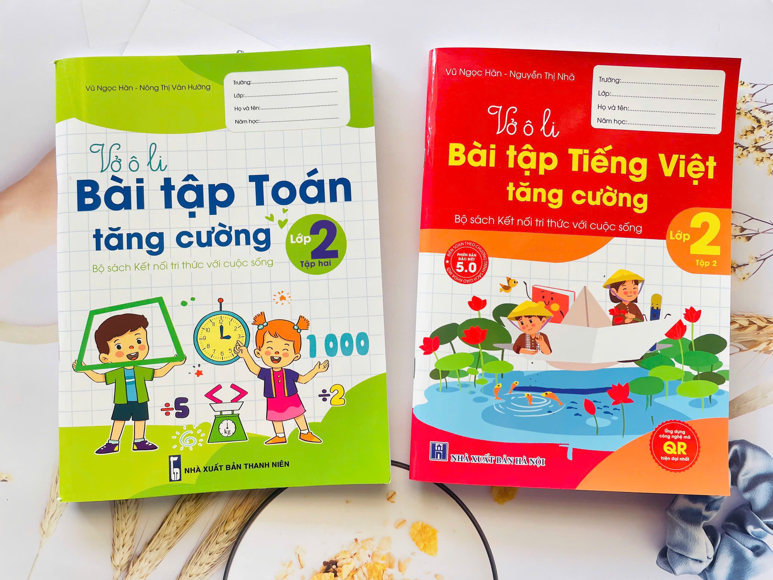 CB 2q toán - tiếng việt tăng cường lớp 2 kỳ 2