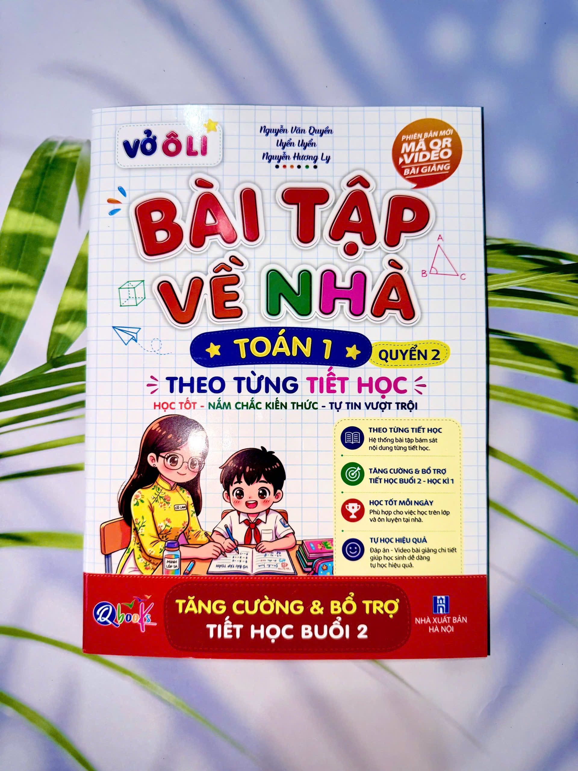 Bài tập về nhà toán lớp 1 quyển 2