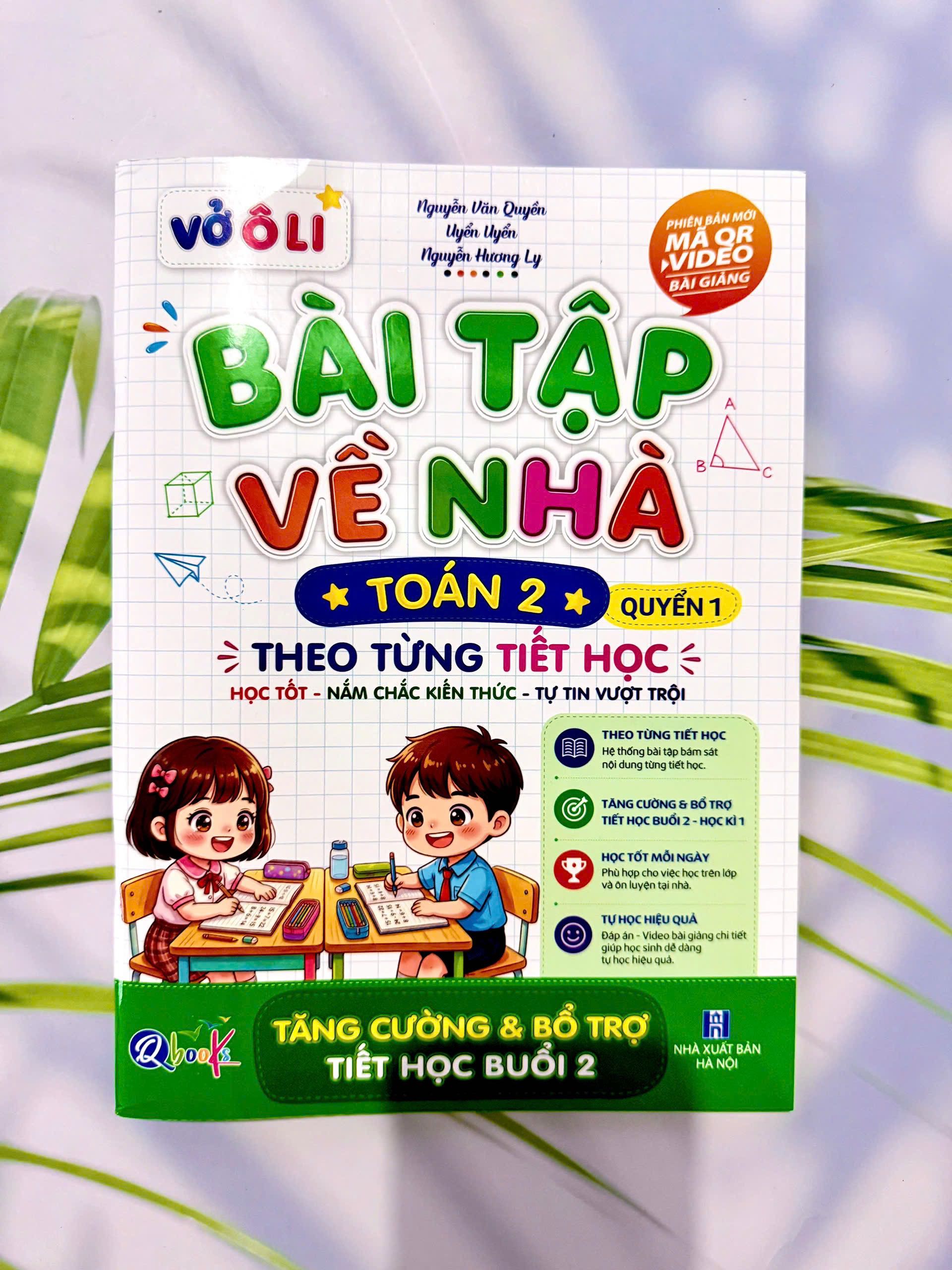 Bài tập về nhà toán lớp 2 quyển 1