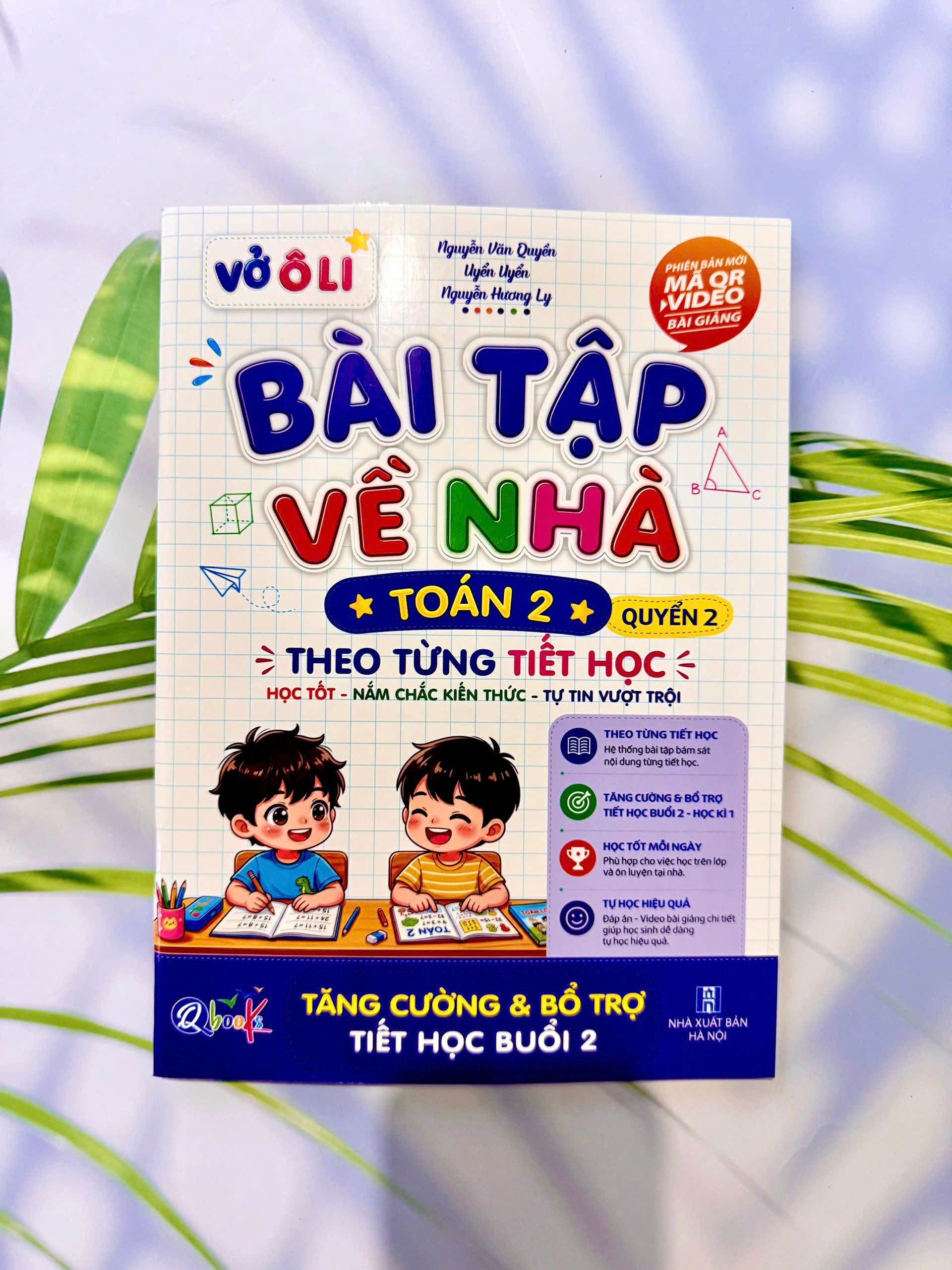 Bài tập về nhà toán lớp 2 quyển 2