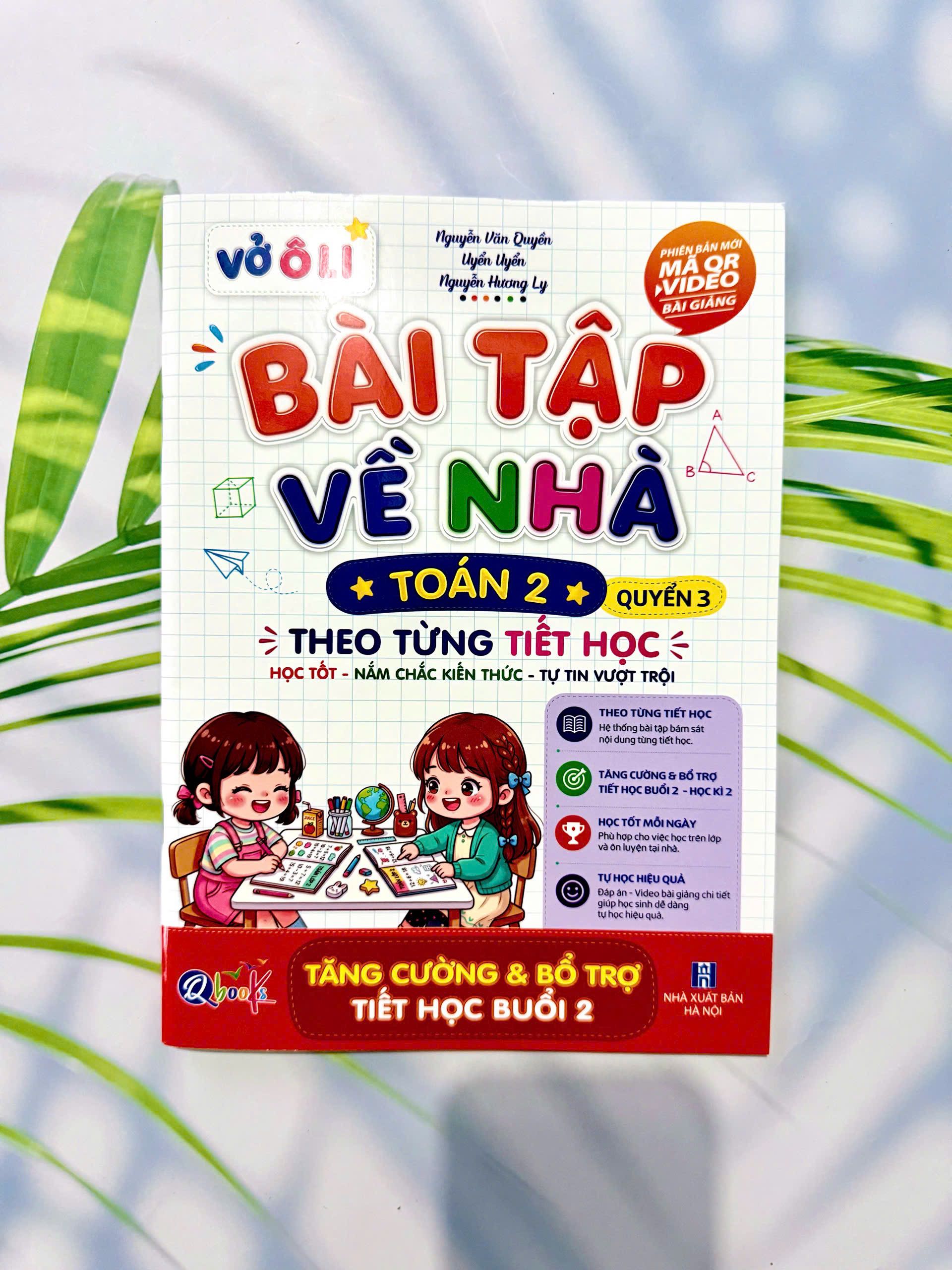 Bài tập về nhà toán lớp 2 quyển 3