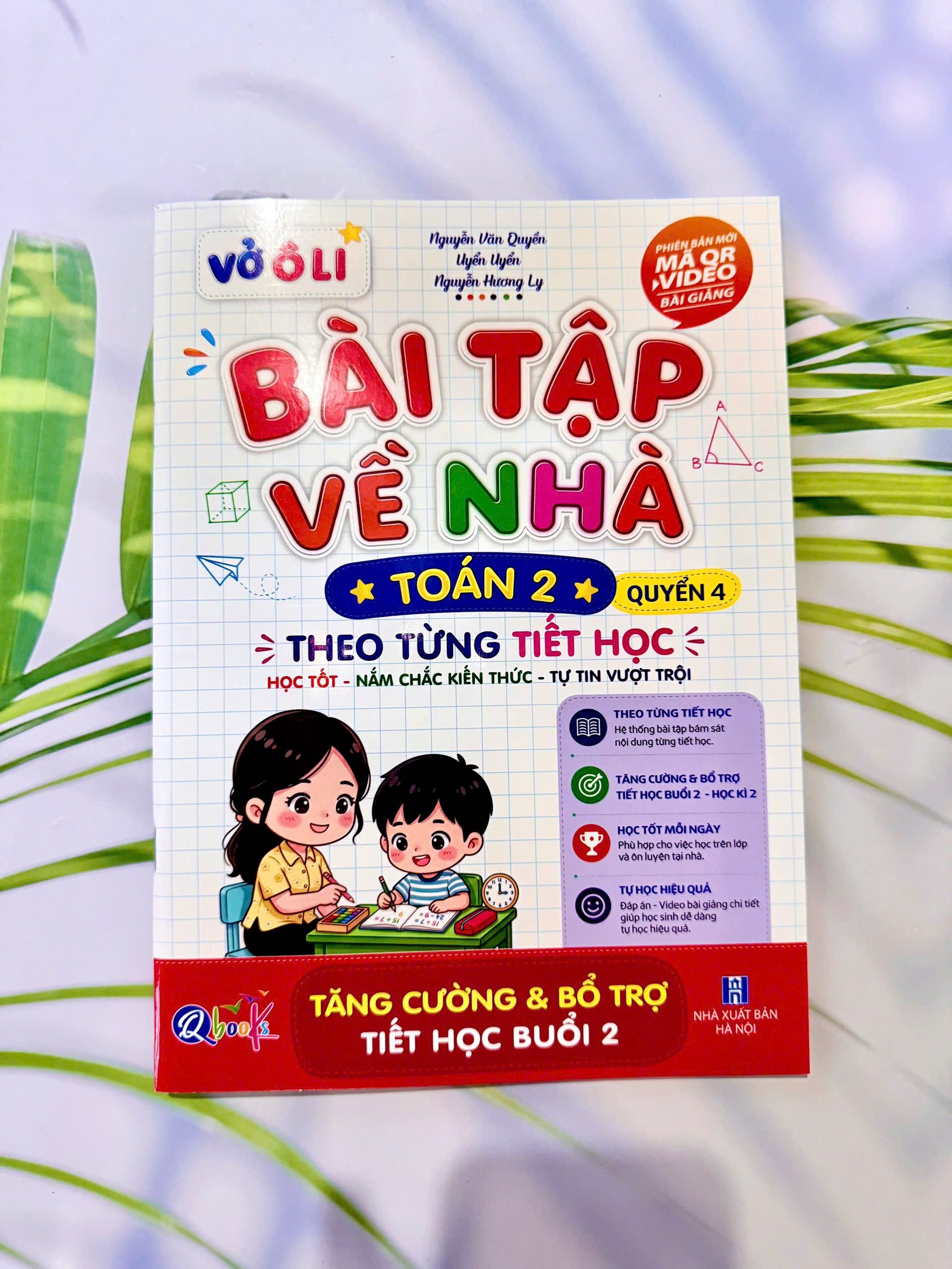 Bài tập về nhà toán lớp 2 quyển 4