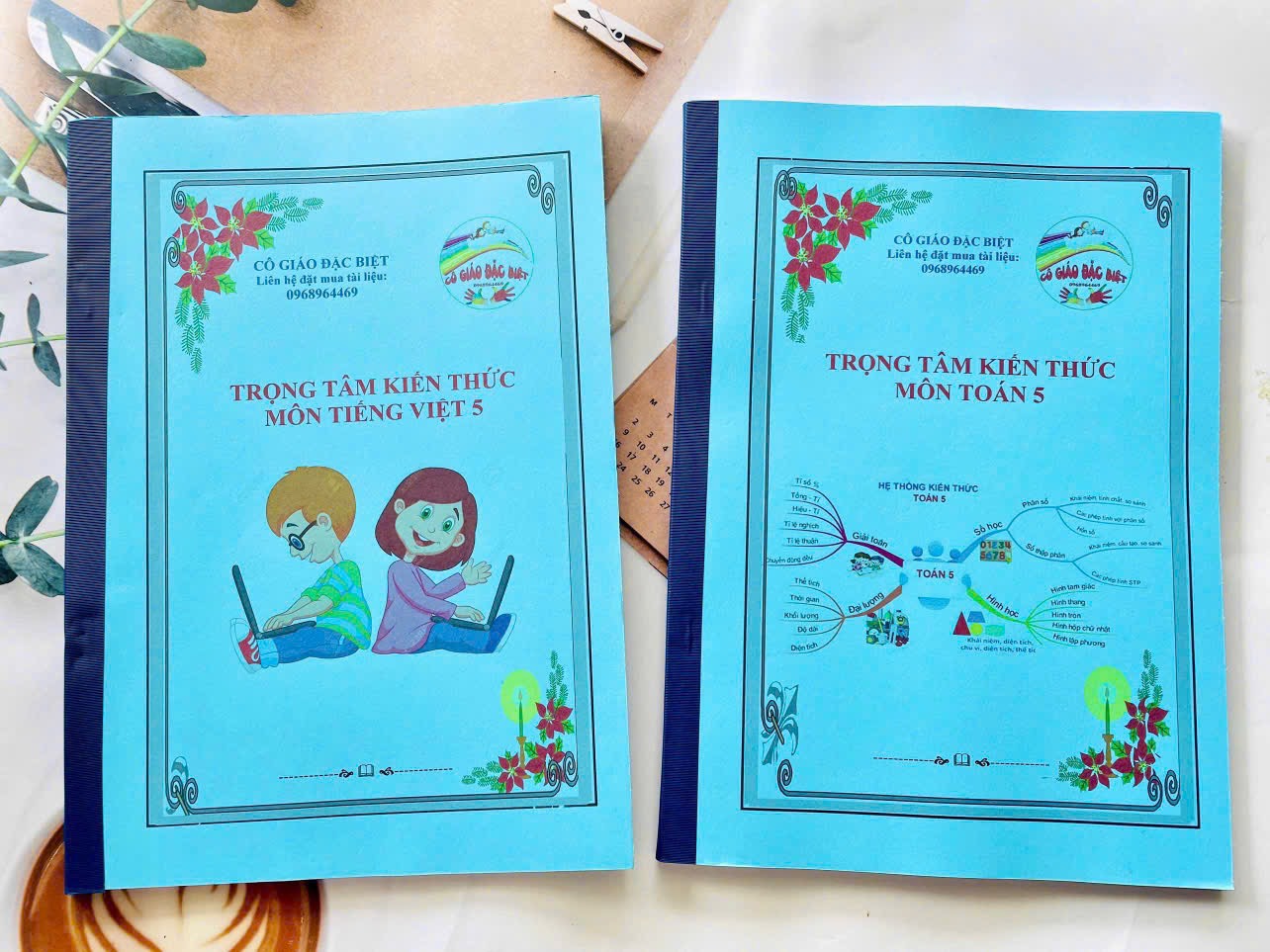 CB trọng tâm kiến thức lớp 5 ( toán + tiếng việt)