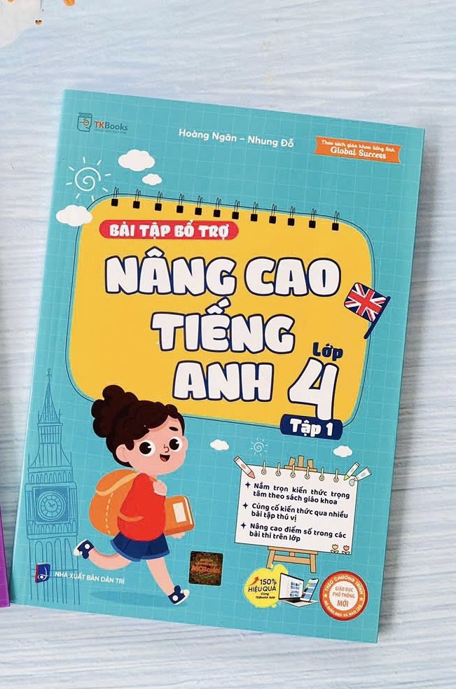 BT bổ trợ nâng cao tiếng anh  lớp 4 tập 1