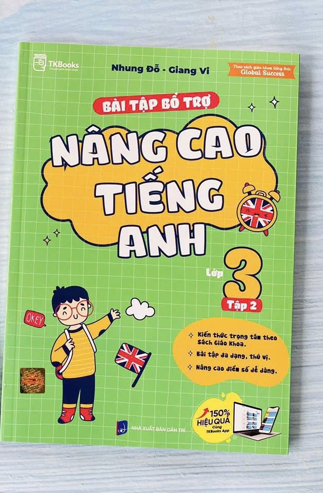 BT bổ trợ và  nâng cao tiếng anh lớp 3 tập 2