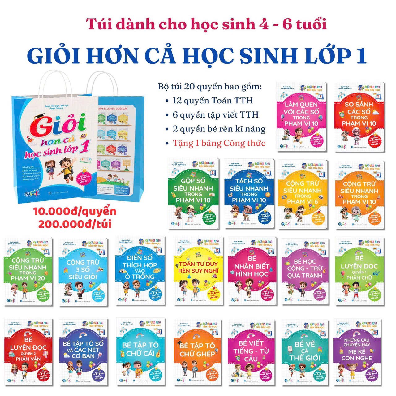 Cb toán + tiếng việt chuyên sâu 4-6 tuổi