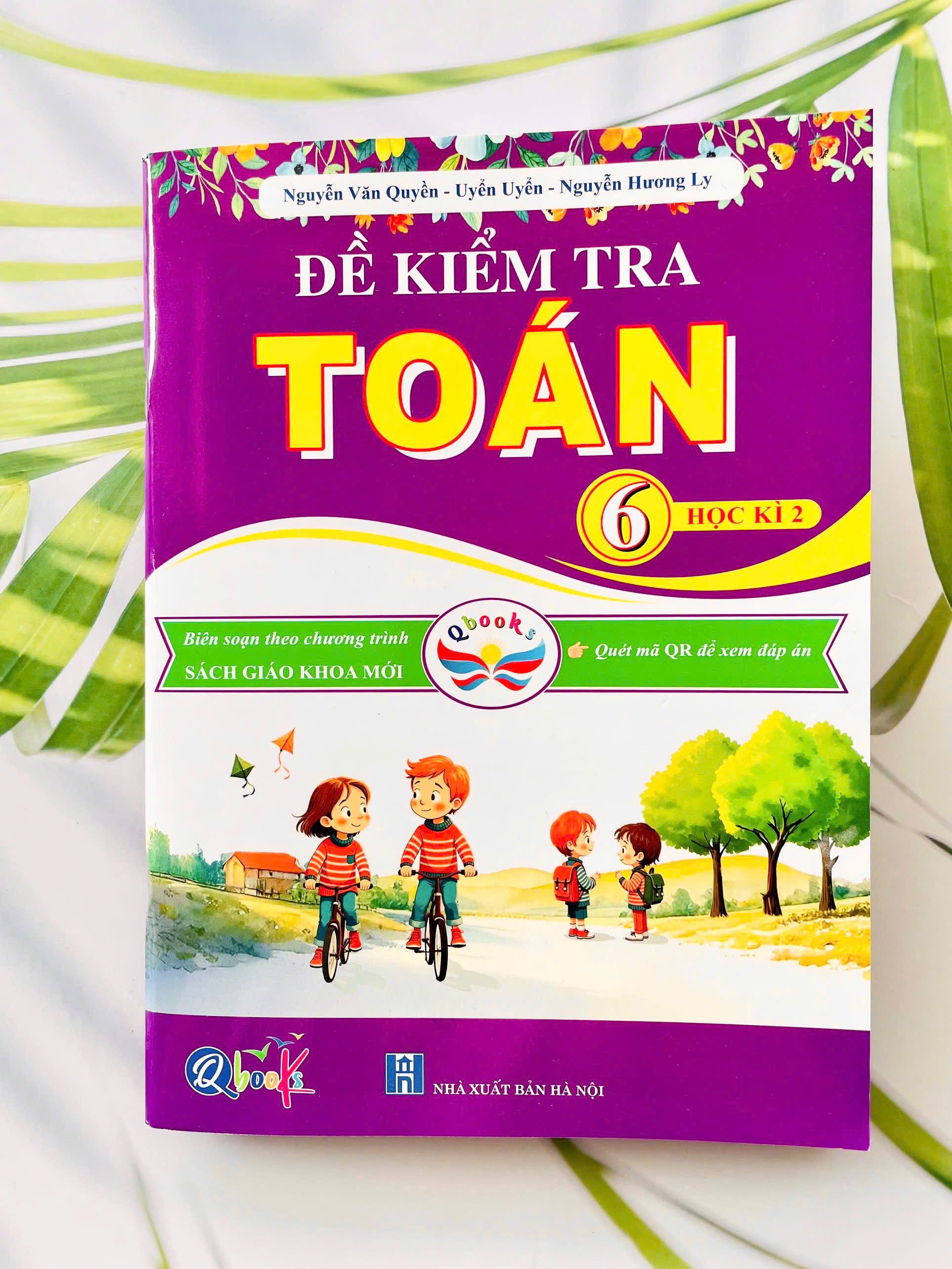 Đề kiểm tra toán HK 2 lớp 6 cánh diều