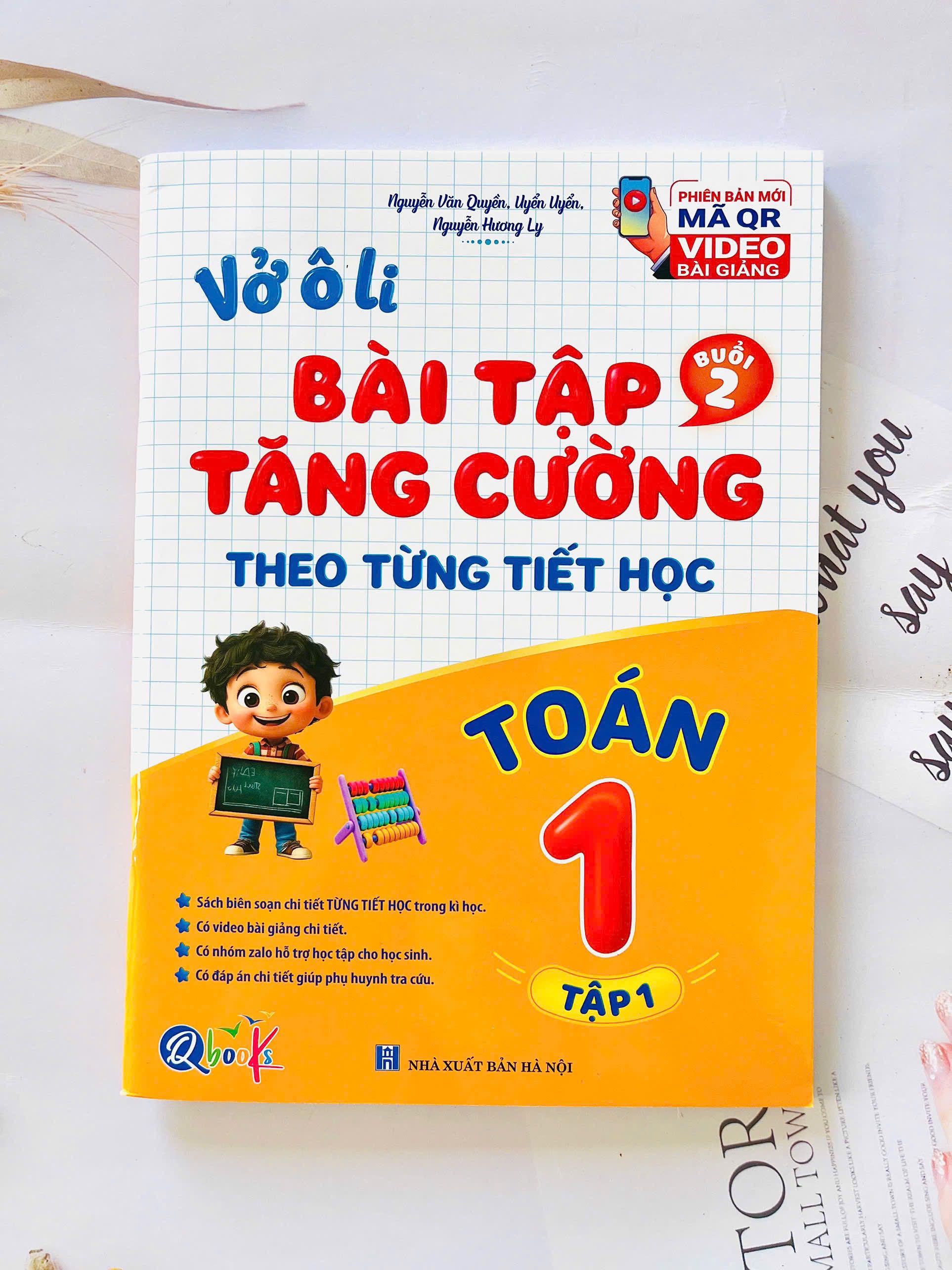 Bài tập tăng cường môn toán theo từng tiết lớp 1 tập 1