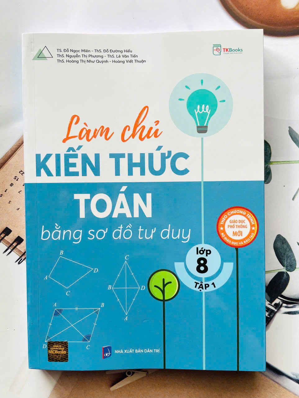 Làm chủ kiến thức toán lớp 8 tập 1
