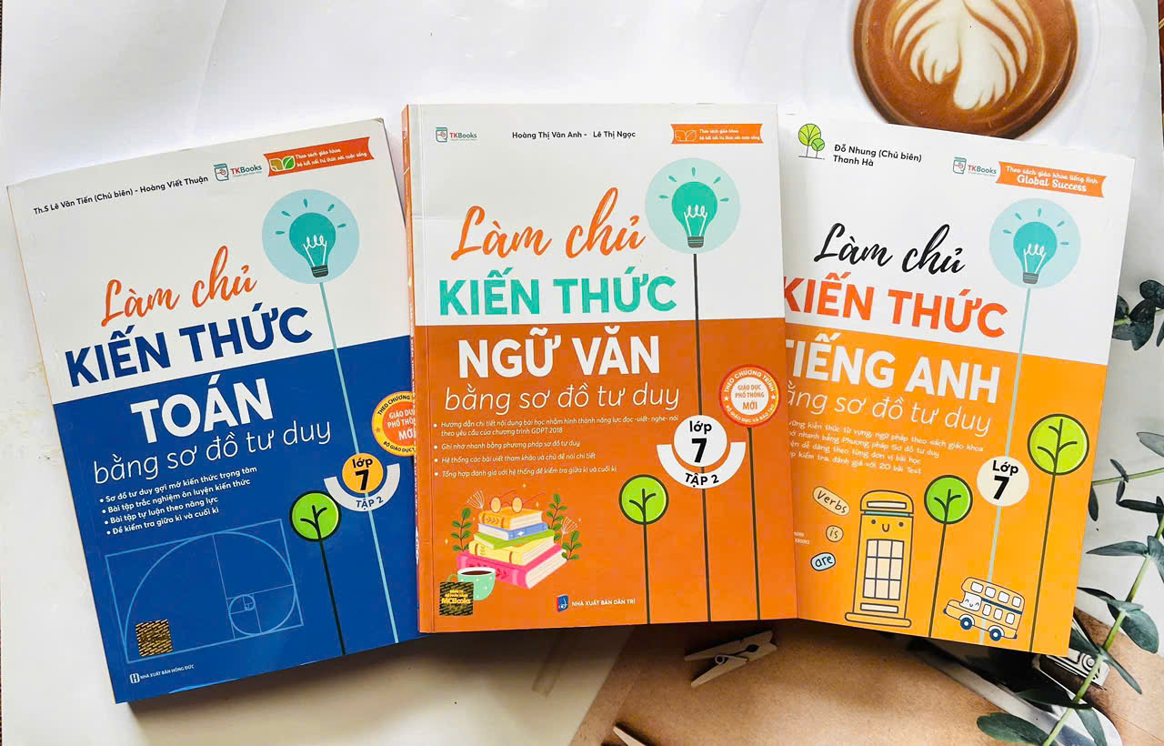 CB 3q làm chủ kiến thức thức toán văn anh lớp 7 tập 2