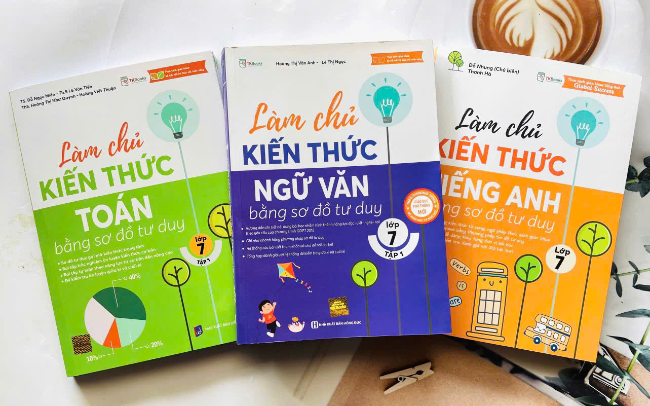 CB 3q làm chủ kiến thức thức toán văn anh lớp 7 tập 1