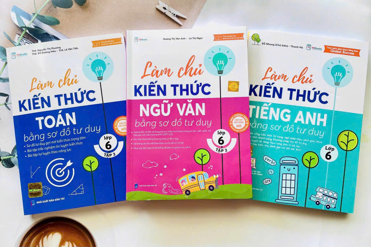 CB 3q làm chủ kiến thức thức toán văn anh lớp 6 tập 2