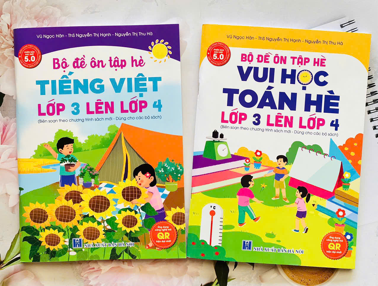 CB 2q ôn hè toán + tiếng việt lớp 3 lên 4