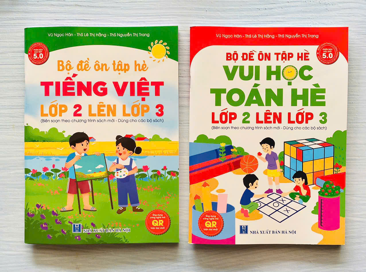 CB 2q ôn hè toán + tiếng việt lớp 2 lên 3