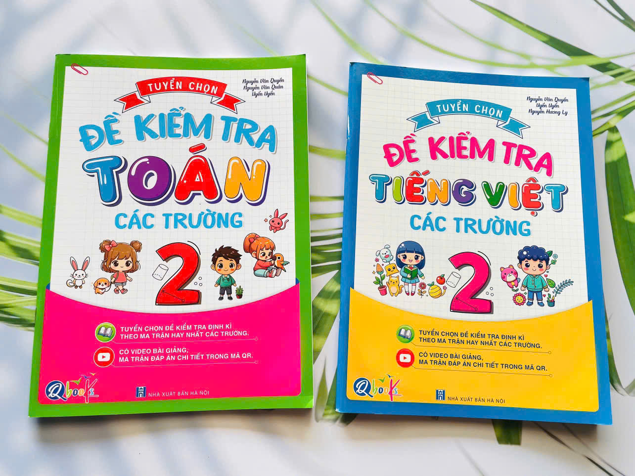 CB đề kiểm tra toán và tiếng việt các trường lớp 2