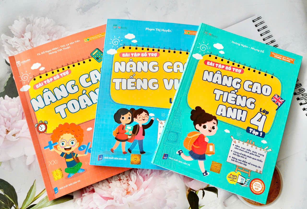 CB 3q nâng cao toán - tiếng việt - tiếng anh lớp 4 tập 1