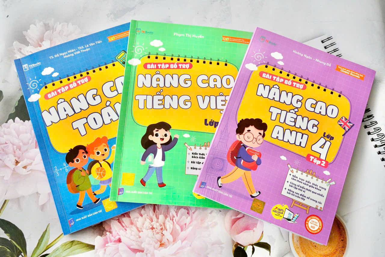 CB 3q nâng cao toán - tiếng việt - tiếng anh lớp 4 tập 2