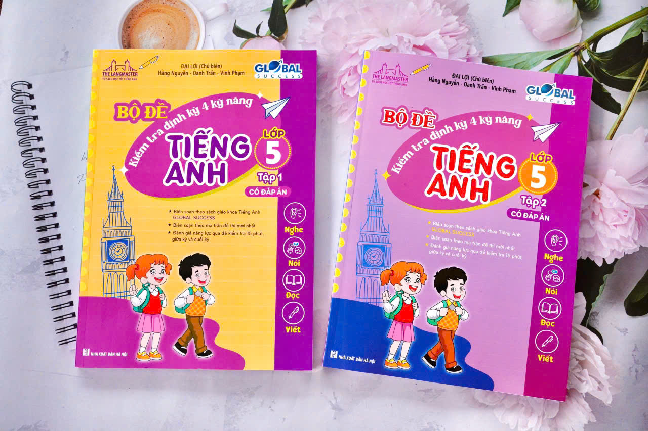 CB đề ktra Tiếng Anh lớp 5 tập 1 và tập 2