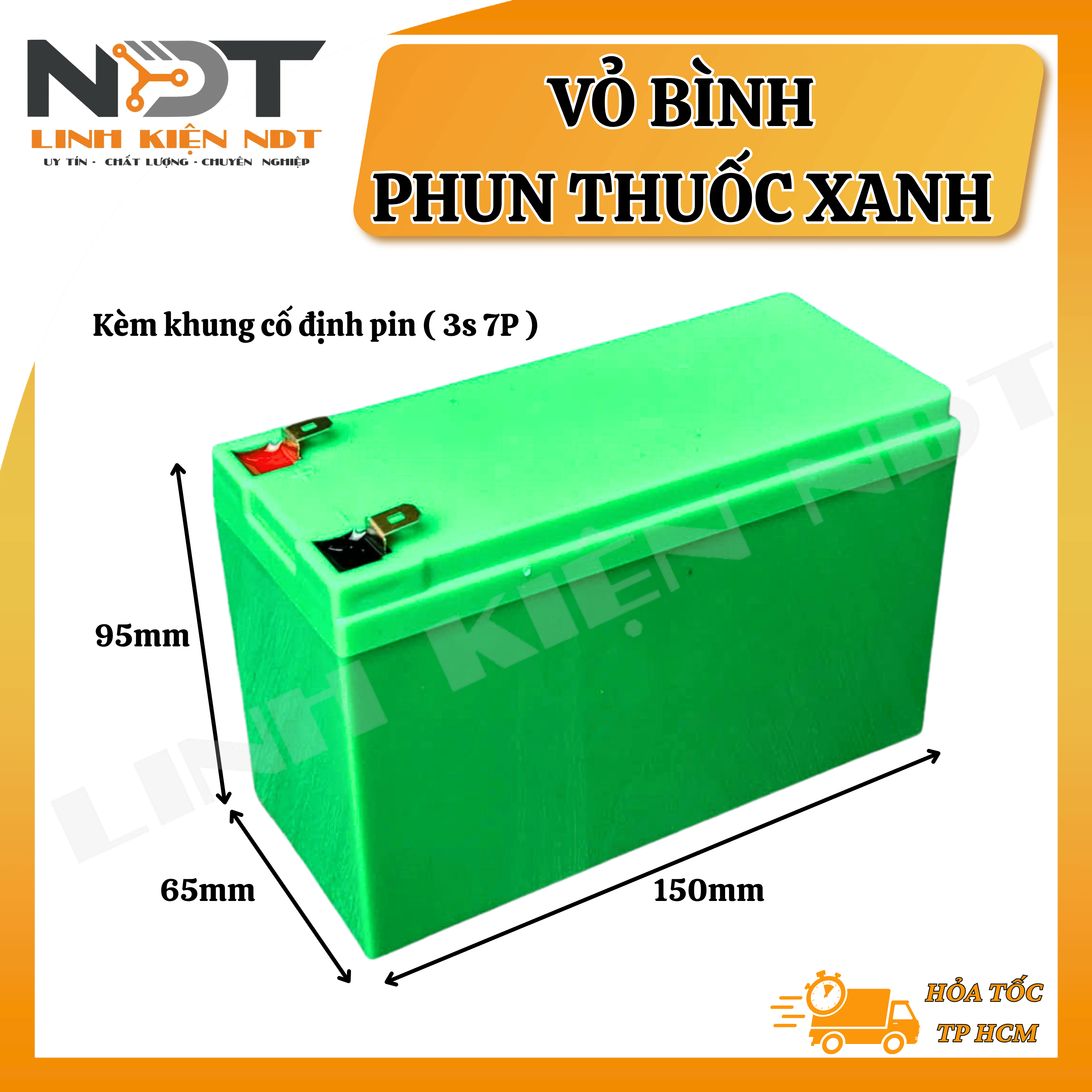 Vỏ Bình Phun Thuốc Xanh - Linh Kiện NDT