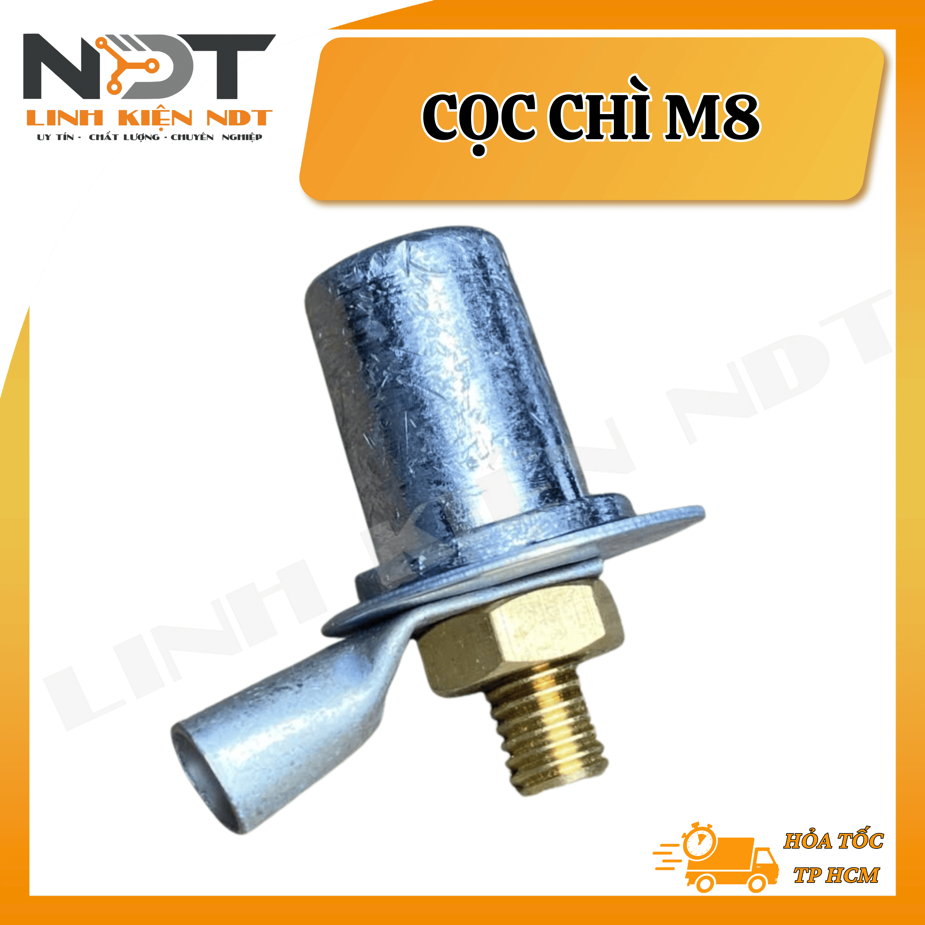 Cọc Bình Ắc Quy Chì M8 - Linh Kiện NDT